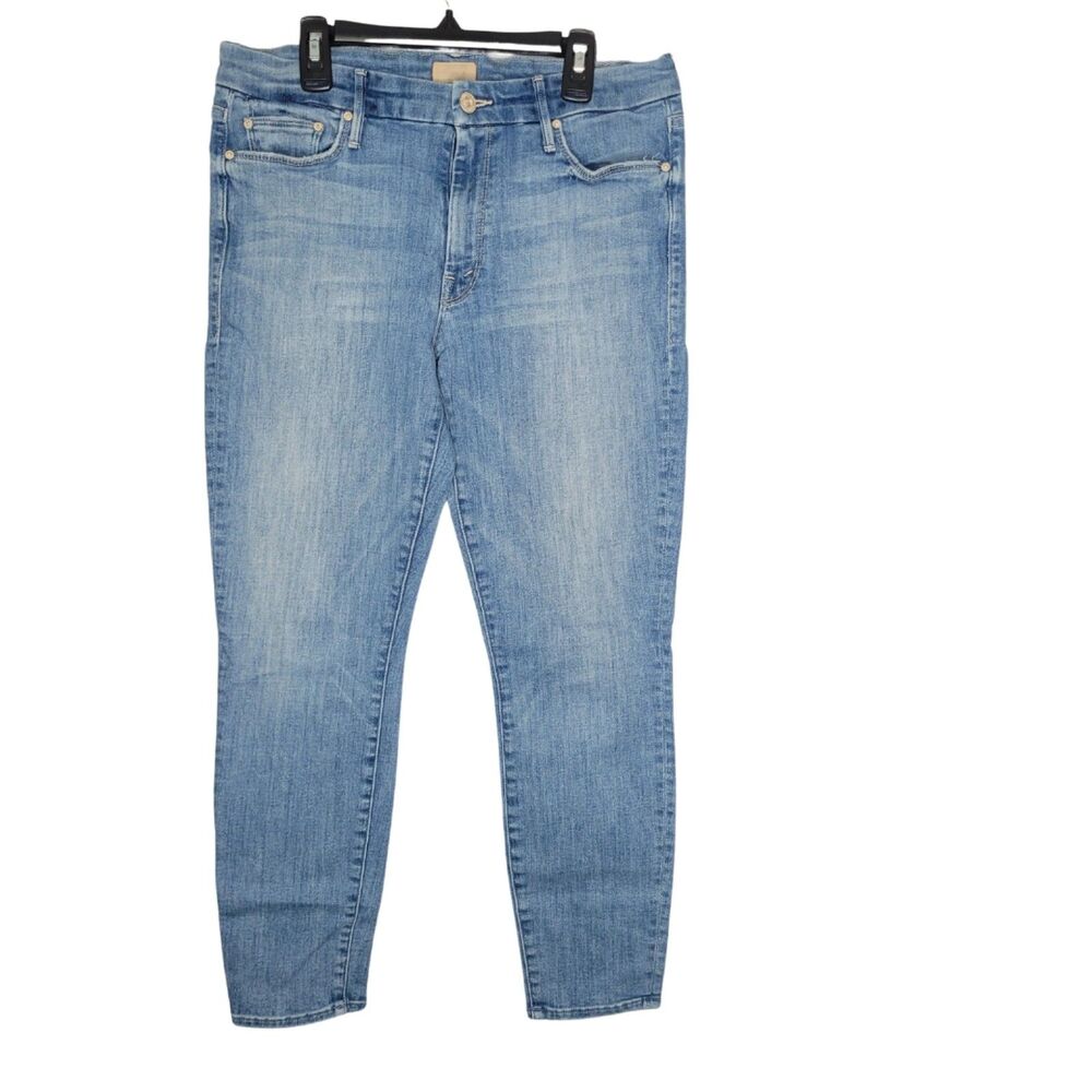 Mother Jeans Size 30 The Looker Crop Skinny Jeans